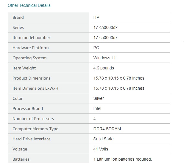 HP 17 HD+ Laptop review3