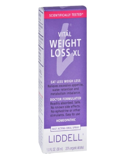 Liddell Homeopathic Weight Loss Formula review