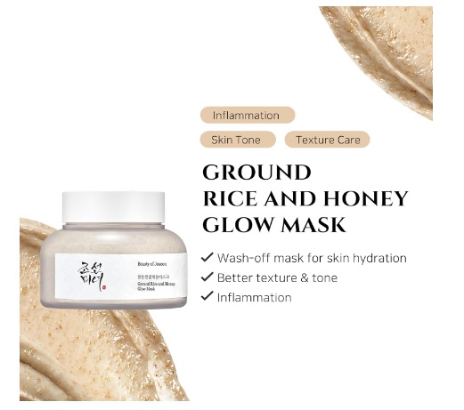 Beauty of Joseon Ground Rice and Honey Glow Mask review 1