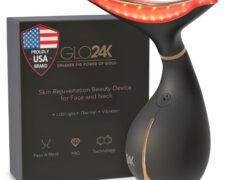 GLO24K Red Light Beauty Device review