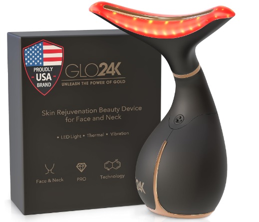 GLO24K Red Light Beauty Device review