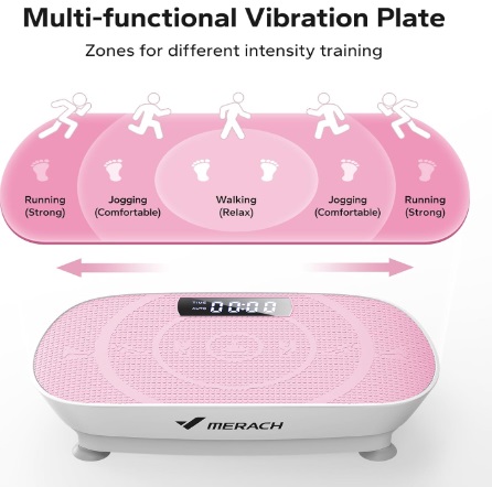 MERACH Vibration Plate Exercise Machine review 1