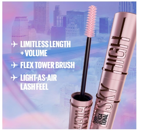 Sky High Washable Mascara Makeup review 1