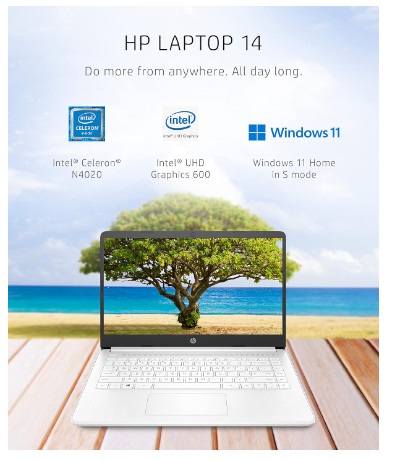 HP 14 Laptop Intel Celeron N4020 review 1