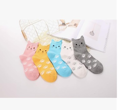 Jeasona Womens Cat Socks review 1