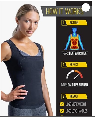 Sweat Spark Sweat Vest for Women review 1