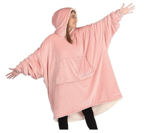 THE COMFY Microfiber & Sherpa Wearable Blanket review 1