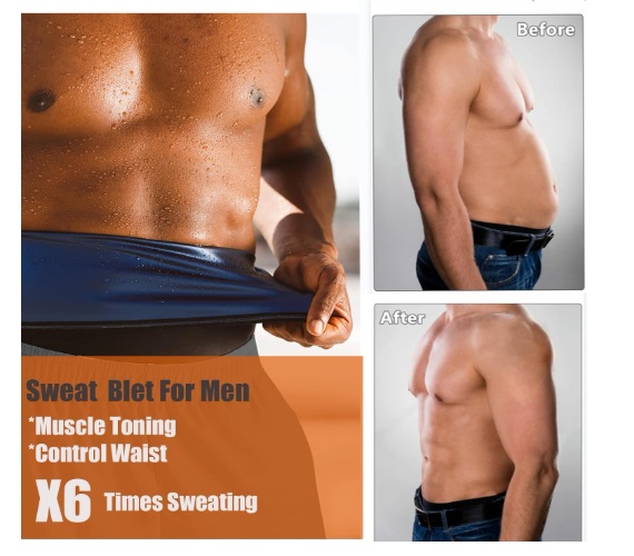 huiming Waist Trimmer for Men Sauna Belt 1