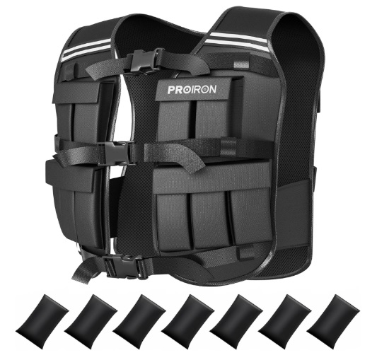 PROIRON Adjustable Weighted Vest review