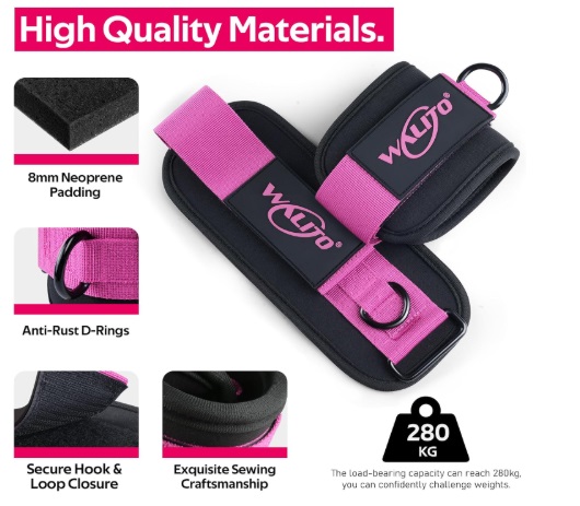 WALITO Ankle Resistance Bands review 1