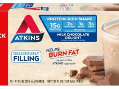 Atkins Milk Chocolate Protein Shake review