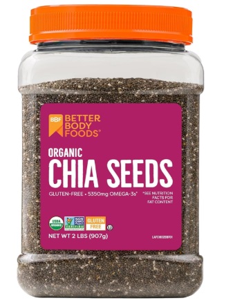 BetterBody Foods Organic Chia Seeds review