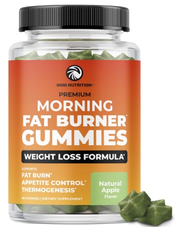 Nobi Nutrition Morning Fat Burner Gummies