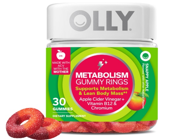 OLLY Metabolism Gummy Rings review