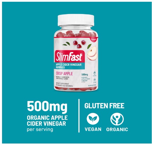 SlimFast Apple Cider Vinegar Gummies review 1