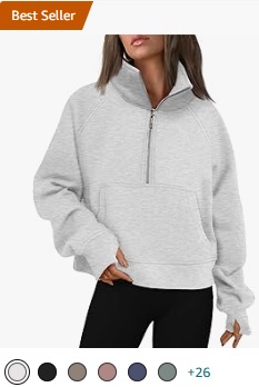 AUTOMET Womens Hoodies Fleece Fall Fashion Outfits Workout