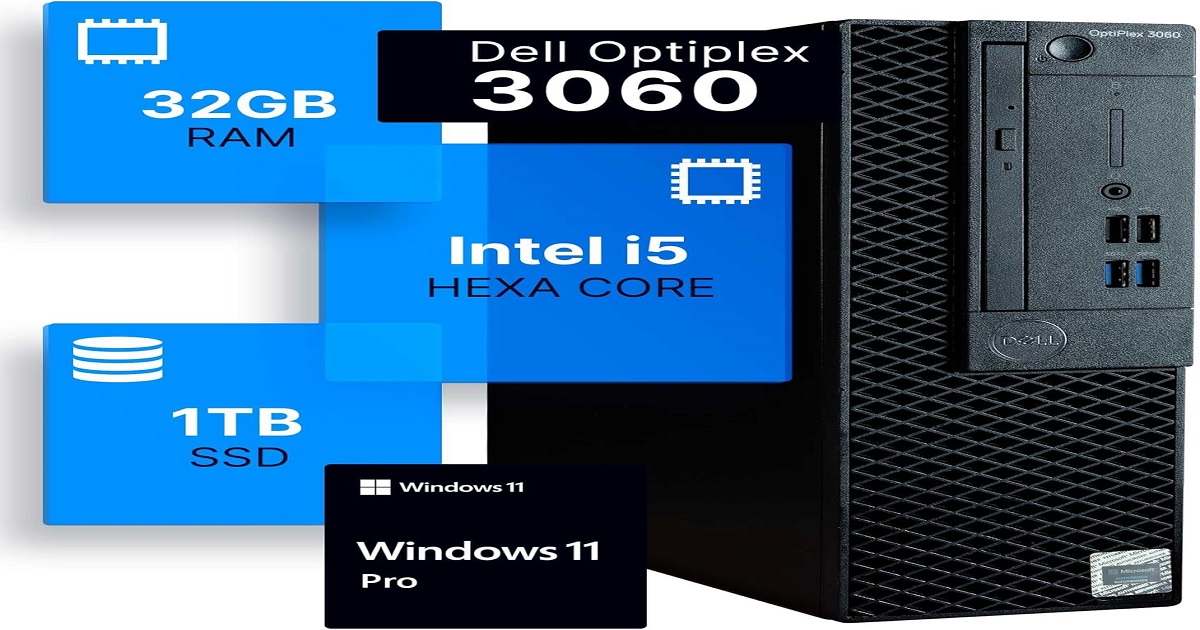 Dell Optiplex 3060 Desktop Computer