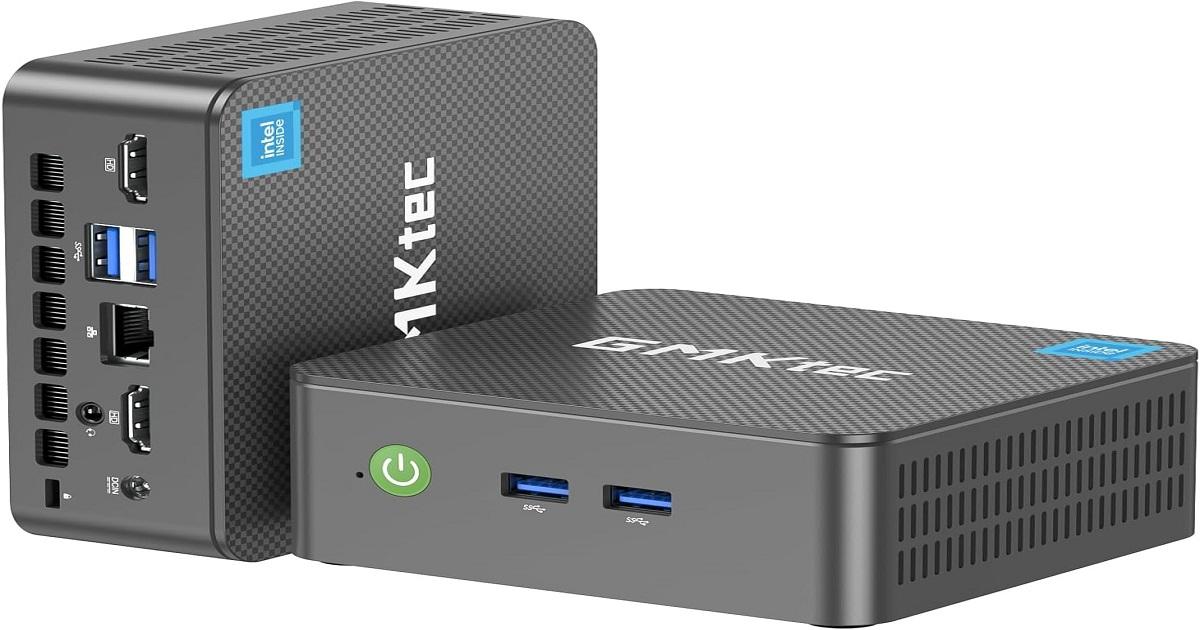 GMKtec Mini PC Intel N150 (Turbo 3.6GHz) 16GB