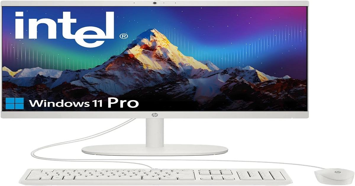HP 2025 22" FHD All-in-One Desktop Computer 