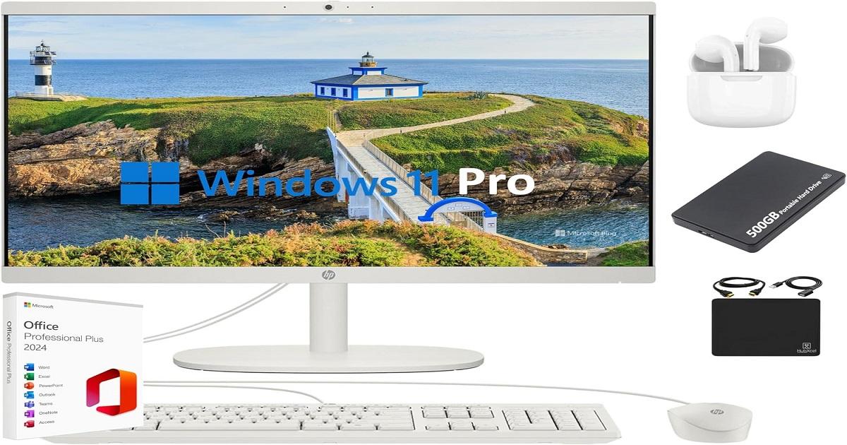 HP All-in-One Desktop Computer 2025 Premium