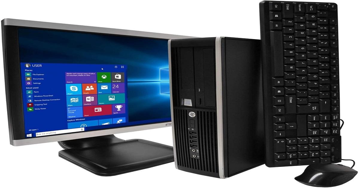 HP Elite Desktop PC Computer Intel Core i5 3.1-GHz