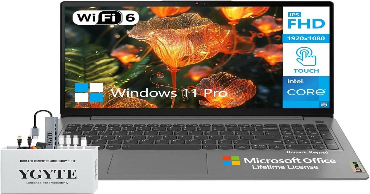 Lenovo IdeaPad 3 Touchscreen Laptop 15