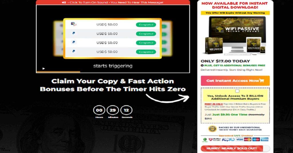 WIFI PASSIVE INCOME STREAMS