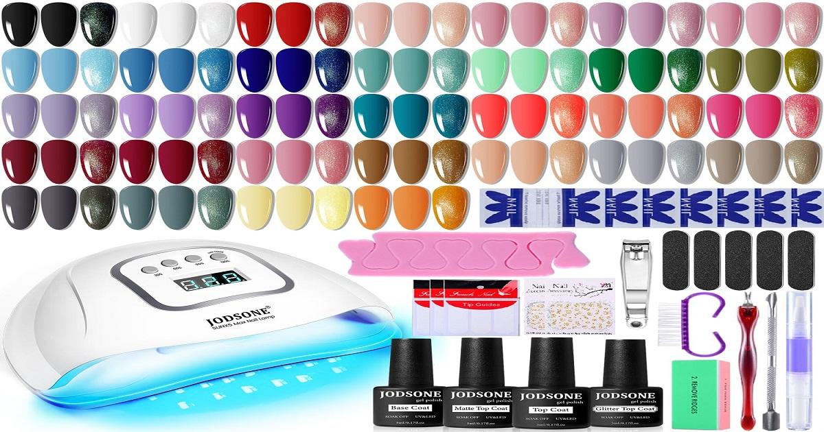 JODSONE Gel Nail Polish Kit. Trendy & Modern store
