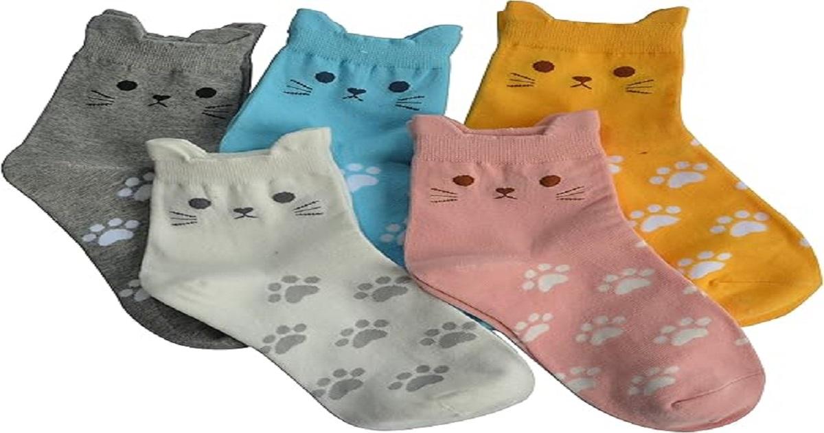 Jeasona Women's Cat Socks. The Gift Nook store