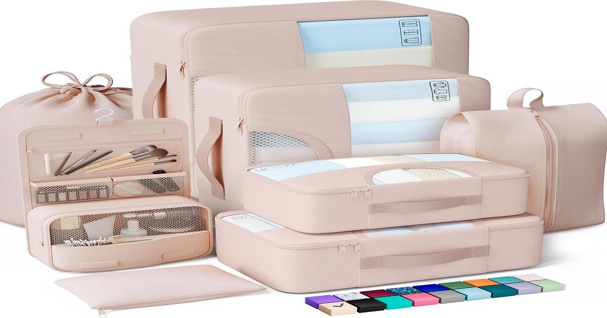 Veken 8 Set Packing Cubes for Travel