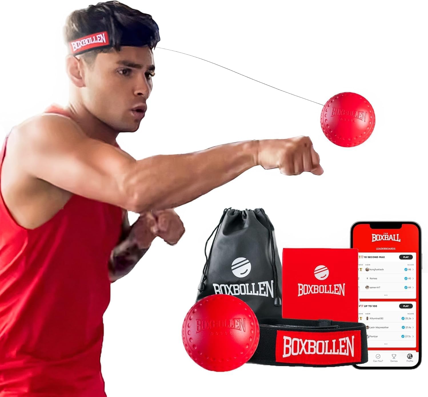 Boxbollen® Boxing Reflex Ball, Quality Fitness Products Stores